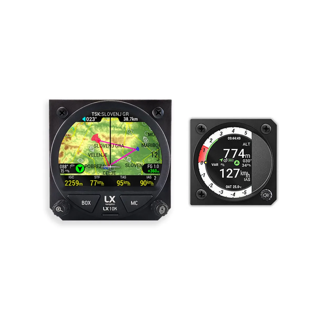 LX 10K main unit with vario indicator